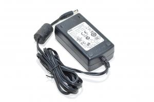 24VDC 1,6A 38W output, 100-240VAC 1,5A input DVE DSA-0421S-24 switching mode power supply, 5,5x1,7-2,1mm DC plug