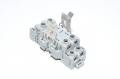 Idec SH2B-05C + SFA-202 relekanta DIN kisko asennettava RH2B relemoduuleille