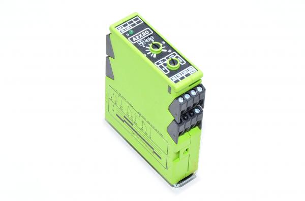 Tele A2X20 true off-delay timer relay, DPDT 5A 250V contacts