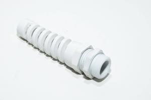PG13,5, Hummel HSK-K-Flex/PG 13.5 1.293.1300.14 cable gland with strain relief for 6...12mm cable, light gray, plastic, IP68