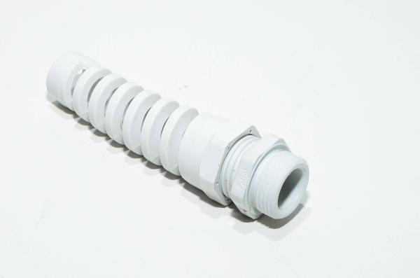 PG13,5, Hummel HSK-K-Flex/PG 13.5 1.293.1300.14 vedonpoistollinen holkkitiiviste 6...12mm kaapelille, vaaleanharmaa, muovi, IP68