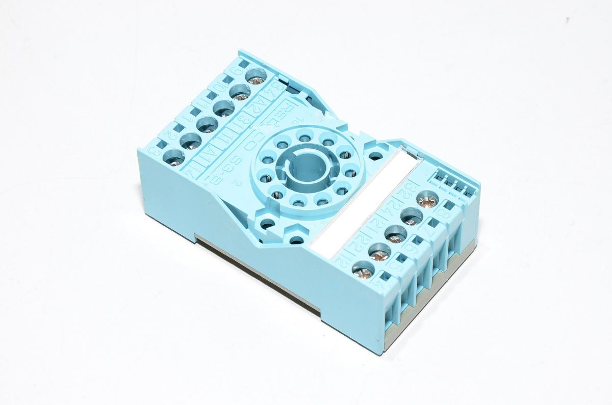 11pin SubMagnal B11A circular relay base Releco S3B