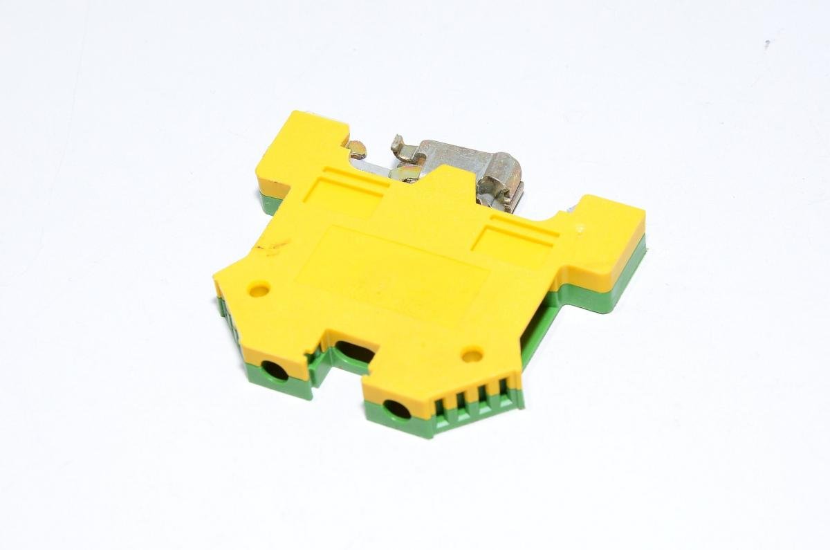 Conta-Clip SL 4/35 GNYE 1212.2 4mm² 800V yellow green grounding single ...