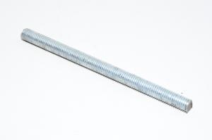 M8x1.25 121mm 8.8 threaded rod, steel, right-handed thread (RH)