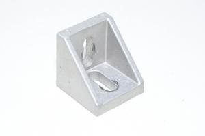 MiniTec angle 45 GD 21.1133/6 conducting aluminium mounting bracket 42x42x42mm