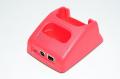 NordicID PiccoLink 2000 DT0001R red desktop charger / docking station set *new*
