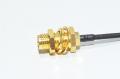 Reverse polarity RP-SMA female - U.FL female adapter cable 100mm