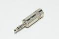 3,5mm stereo plug Rean NYS 231 L silver with metal housing for max 6mm cable *new*