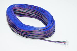4x0,3255mm² AWG22 100m kela RGB LED nauhan virtakaapeli *uusi*