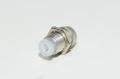 Kartiomainen metallinen LED kaulus M8x0,75 RH kierteellä 5mm LED:lle *uusi*