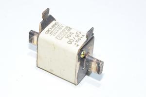 10A 660VAC NH00 gL/gG >100kA Strömberg OFAA 00 H kahvasulake *uusi*