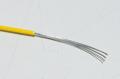 1x0,22mm² AWG24 7/0.2mm 100m reel yellow stranded tinned copper PVC hook-up wire Rapid Electronics 01-0450 GW010450 *new*