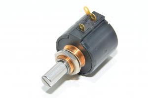 1kOhm +/-10%, +/-0,2% linearity, 10x revolutions, Bourns Hybritron 3549H-1AG-102A precision potentiometer with shaft clutch system *new*