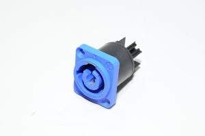 3pin 20A 250VAC uros A-tyypin sininen Neutrik NAC3MPA-1 powerCON paneeliasennettava virransyöttöliitin *uusi*