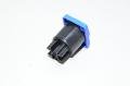 3pin 20A 250VAC male A-type blue Neutrik NAC3MPA-1 powerCON panel mounted power input connector *new*