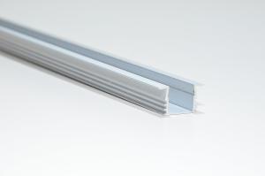 SS2122 aluminum LED strip installation profile, flush mount, 2500mm *new*