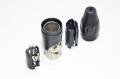 5pin 7,5A 50V female Amphenol AX5F nickel plated locable XLR signal connector for 3-8mm cable *new*