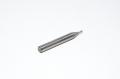 1,5x4x6x50mm-17°/45°-3T 1,5mm, 3-cutting faces, 6mm shank, 45° helix angle, 17° front angle, uncoated sintered solid carbide center cutting flat end mill with 50mm overall length *new*