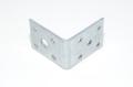50x50x35x2,4mm steel plate with predrilled 1x 10mm, 8x 5mm, and 1x 6mm holes