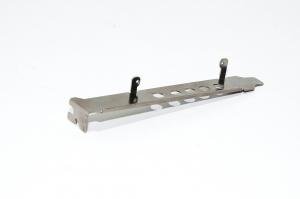 Computer expansion card slot blanking plate, full-height, 5x 6,5mm holes and PCB holders, special model 2