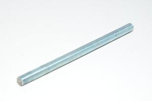 M8x1.25 136mm 8.8 threaded rod, steel, right-handed thread (RH)