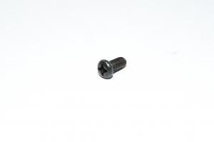 M6x1, 12mm, RH, black steel pan head screw, 8.8, DIN 7985, PH3 *new*