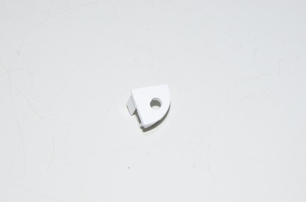 SS6161 white plastic holed plug *new*