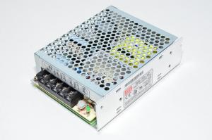12VDC 6A 72W ulostulo, 100-240VAC 1,2-2A sisääntulo Mean Well RS-75-12 hakkurivirtalähde, ruuviterminaalit *uusi*