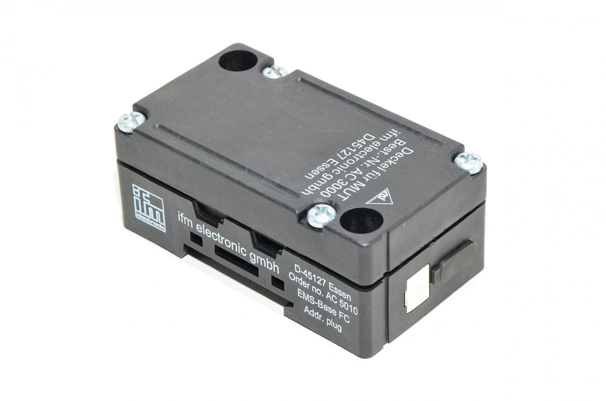 IFM AC5010 AS-i EMS-base coupling module with FC addressing socket and ...