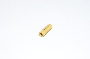 M6x1, RH, Friulsider 75100006000 knurled brass anchor for concrete, solid brick, stone and wood *new*