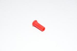20,7x6,3/4,3mm red plastic protective cap