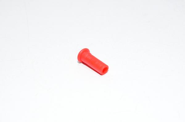 20,7x6,3/4,3mm punainen muovinen suojakorkki