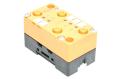 IFM AC5000 AS-i EMS-base coupling module and IFM AC2005 AS-i active classic I/O module with 4x sourcing transistor output 24VDC 200mA and 4x sinking 24VDC inputs