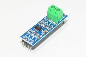 LC-Electronics MAX485CSA TTL tason RS-485 ja RS-485 sarjaliikennesignaalin muunninmoduuli *uusi*