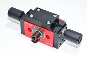 Afag RMZ 16 11001699 180° rotary module with a hub, 2x intermediate position cylinders, no shock absorbers or stop screws