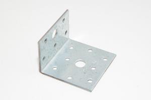 60x60x40x2,5mm steel plate with predrilled 2x 11mm and 13x 5mm holes