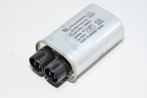 0,92µF +/- 3% 2100VAC Ningbo Bicai CH85.210920.2100V.AC high voltage capacitor with 6x 6.5x0.7mm spade terminals