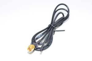 0,9m 50ohm RG174 SMA uros - päättämätön välikaapeli *uusi*