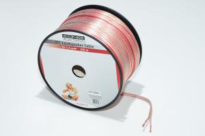 2x1,5mm² CU 100m reel transparent speaker cable König Electronic KN-LSP03R-100 *new*