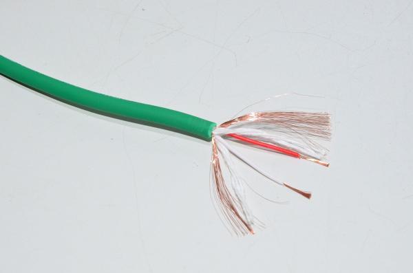 2x0,22mm² + noise shield Cu green balanced microphone cable Thomann Ssnake SMK 222 GN (by meter) *new*