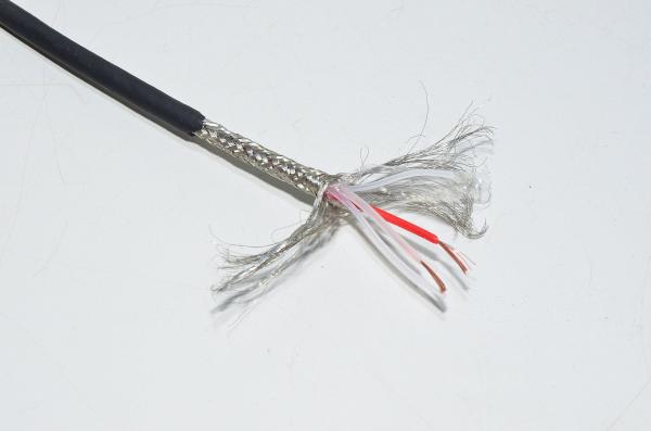 2x0,25mm² + noise shield Cu musta balanced 120ohm DMX cable Thomann Ssnake SDK 120 BK (by meter) *new*