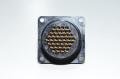 AMP 1-206934-1 37pin shell size 23 standard gender male plastic circular connector with standard A keying configuration *new*