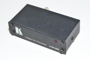 Kramer VM-3C S-video DA/Converter video splitter 1x S-video in 2x S-video and 1x composite video output ulos