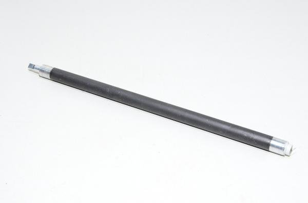 Magneettitela 12x263mm 6,15mm D-mallisella akselilla ja 5mm reijällä, valkoinen päätykorkki