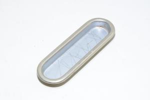 105x35x10mm Abloy vedin 402 ovaali kromiteteräksinen upotettu uppovetokahva liukuoveen