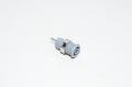 4mm harmaa paneeliasennettava eristetty turvabanaanipistoke Staübli SLB4-F/N-X 49.7044-28, M12x0.75mm, 1000V, 24A, CAT III *uusi*