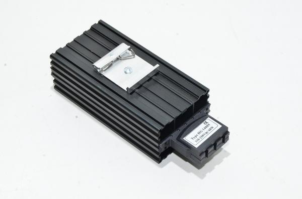 60W 110-250V Stego HG 14005 semiconductor cabinet heater with temperature limiting PTC resistor, spring loaded terminal block *new*