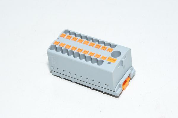 Phoenix Contact PTFIX 6/18x2,5-NS35 GY 3273110 4mm²/6mm² 690V 24A harmaa jakeluriviliitin jousivoimaliittimillä *uusi*