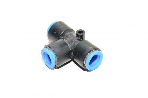 SMC KQT12-00 12mm T-liitin / T-haara / T-sovitin pikaliitin samoille putkihalkaisijoille