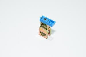 Phoenix Contact AKG 16 BU 0423014 16mm² 300V blue connection screw terminal block for 10x3mm or 6x6mm busbars